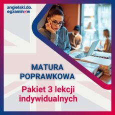 Pakiet 3 lekcji indywidualnych